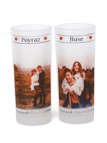 Buzlu Cam Rakı Bardağı